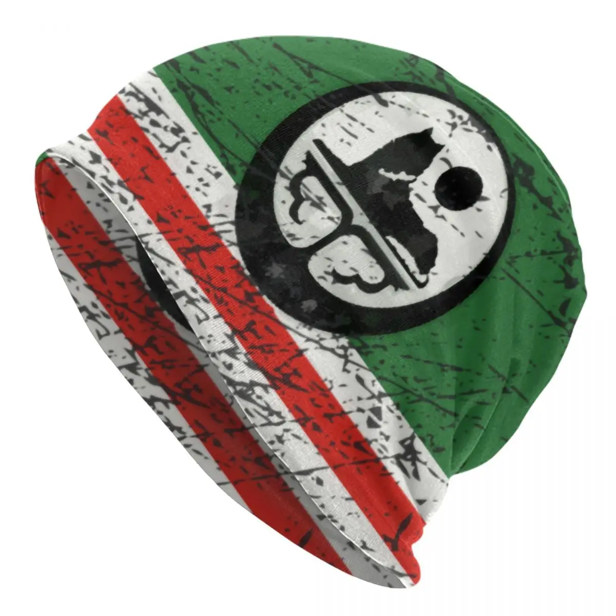 Ichkeria Chechen Flag Bonnet Hats Fashion Knitted Hat For Women Men Winter Warm Skullies Beanies Caps