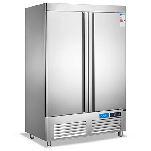 Kitchen Freezer 2 Doors Vertical Sidebyside Refrigerators air Cooled Freezer Upright Freezer