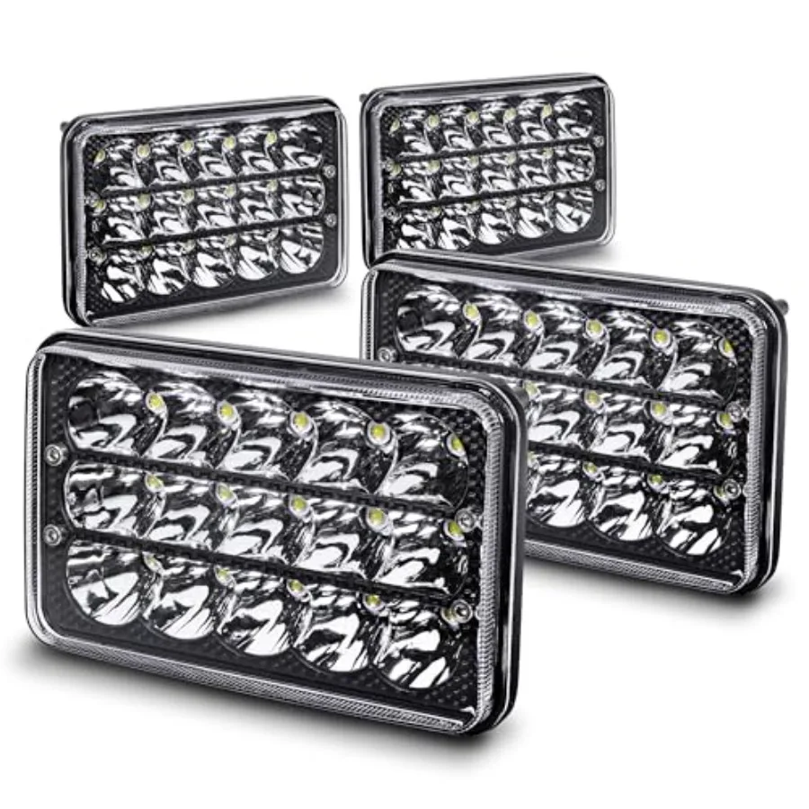 

Светодиодные фары TRUE MODS 6x4 4x6 дюймов, 45 Вт, H4, ближний/дальний свет, герметичные, H4652 H4666 H6545 H4651 H4656 для Freightliner Classic XL FLD