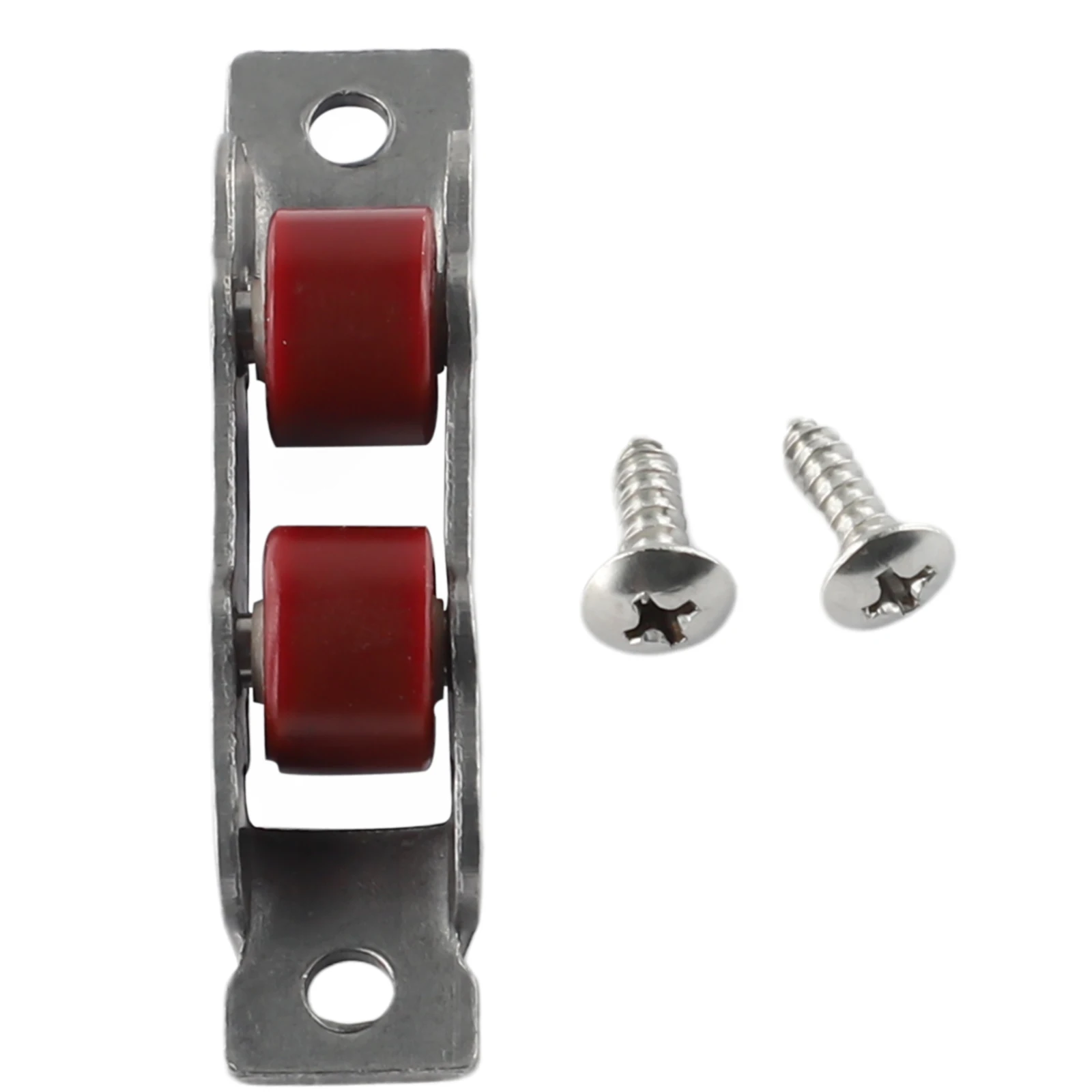 1pc Stainless Steel Door Window Silent Nylon Pulley Slot Wheel Sliding Door Fittings Glass Door Sliding Rollers