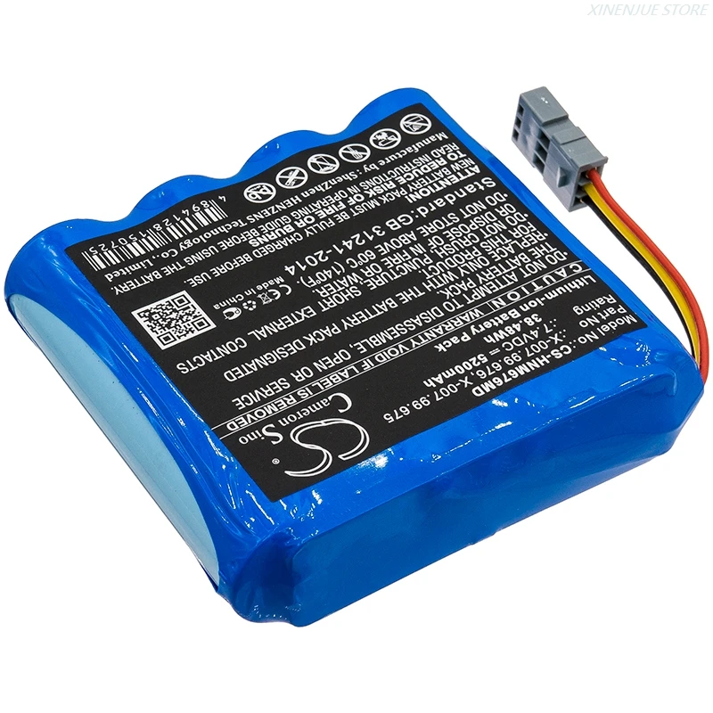 Medical Battery 7.4V/5200mAh/6800mAh X-007.99.676, X-007.99.675 for Heine mPack, mPack LL