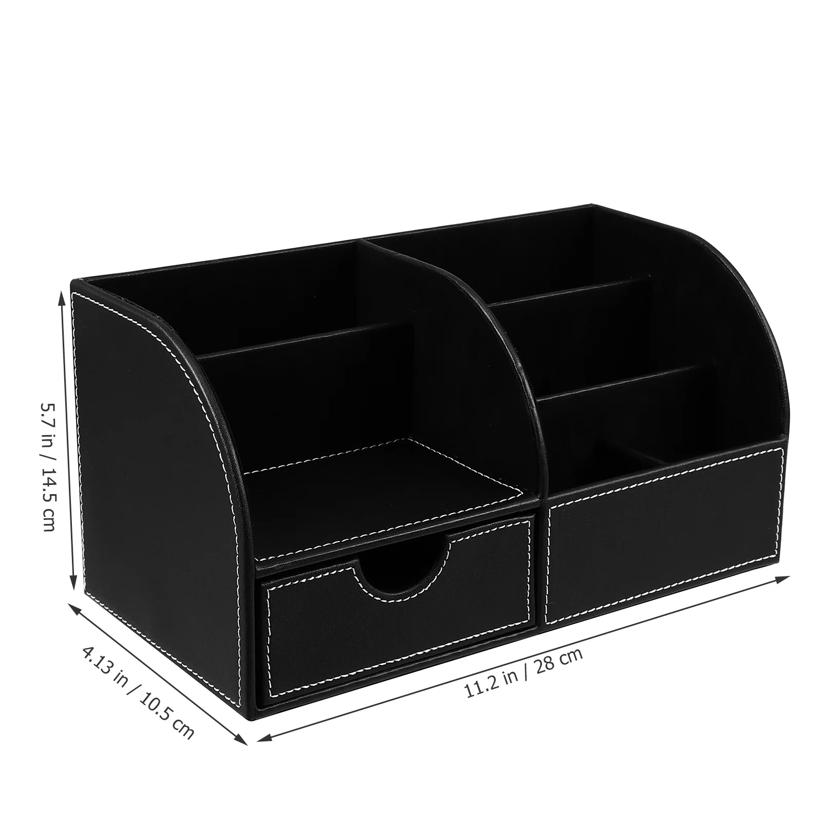 

PU Pen Holder Organizer Multifunctional Office School Stationery Storage Exquisite Design Bright Color Modern Style