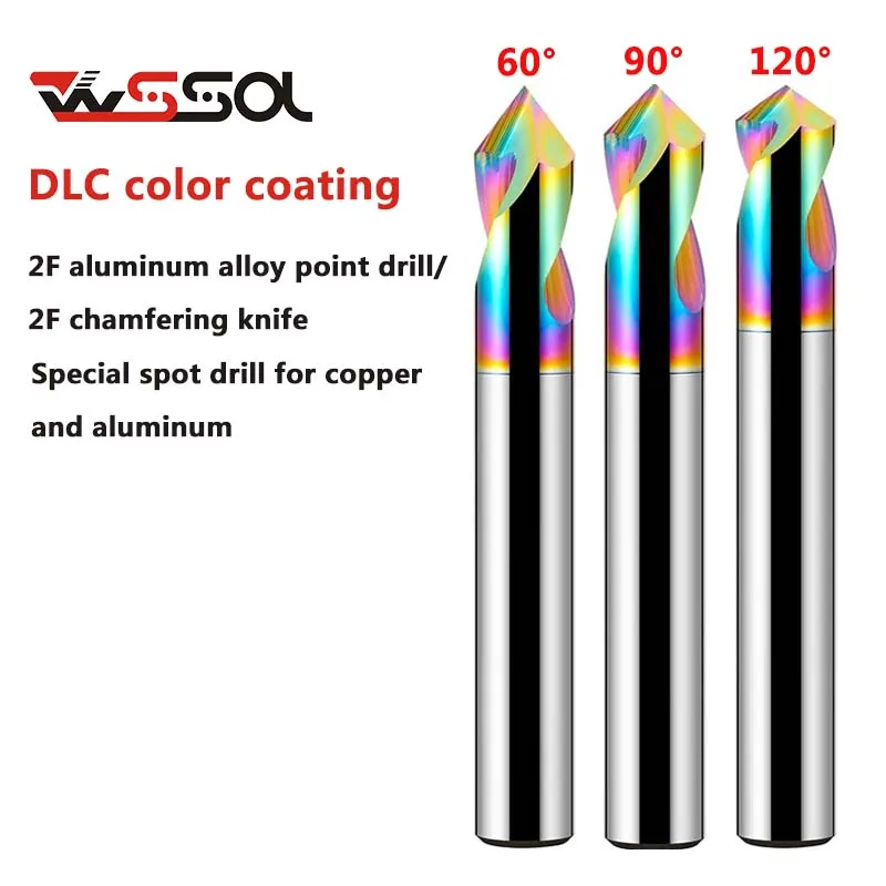 

DLC carbide point drilling tungsten steel chamfering knife