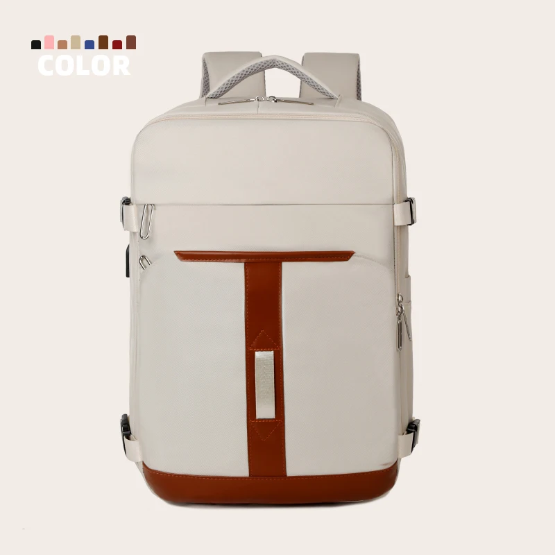 

High-end customized logo backpack female business computer backpack travel large-capacity student school bag personalized diy