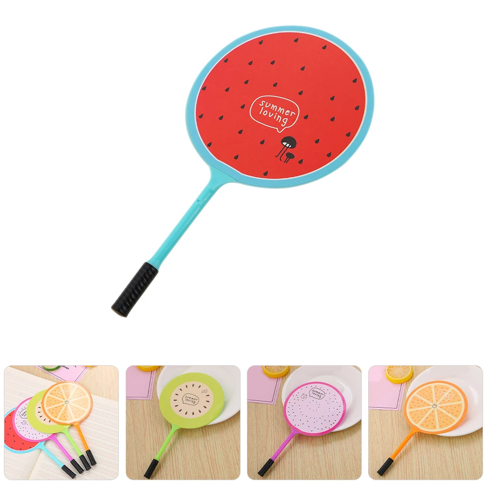 12pcs Portable Cute Pen Set Fan Shaped Multi-Function Mini Ink Pens Smooth Writing School Supplies Cartoon Stationery For
