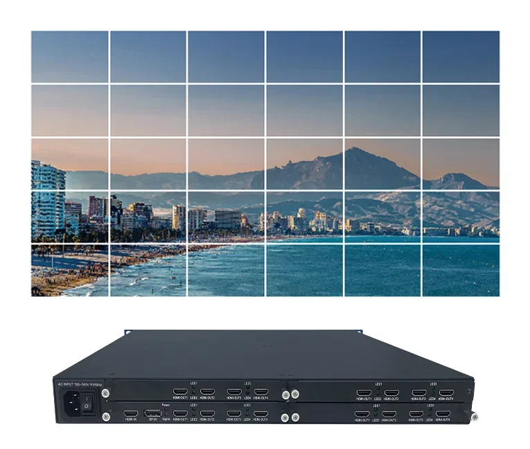 

video wall processor 4x4 3x3 4k hdmi video wall controller processor