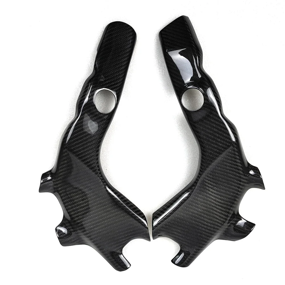 

Motorcycle Carbon Fiber Frame Cover Side Fairing Accessories for Kawasaki ZX25R ZX 25R 2020-2021