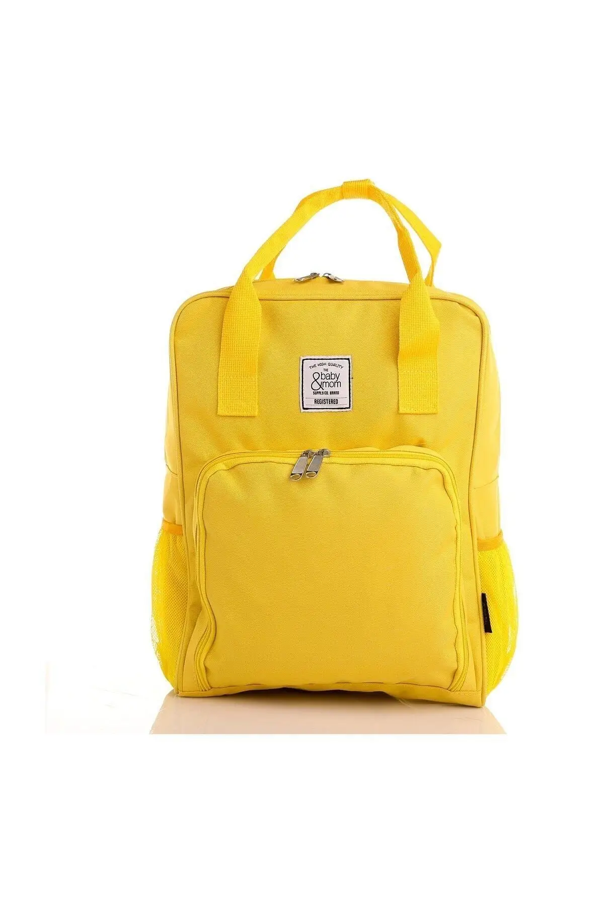 Mother Baby Yellow Care Rainbow Backpack