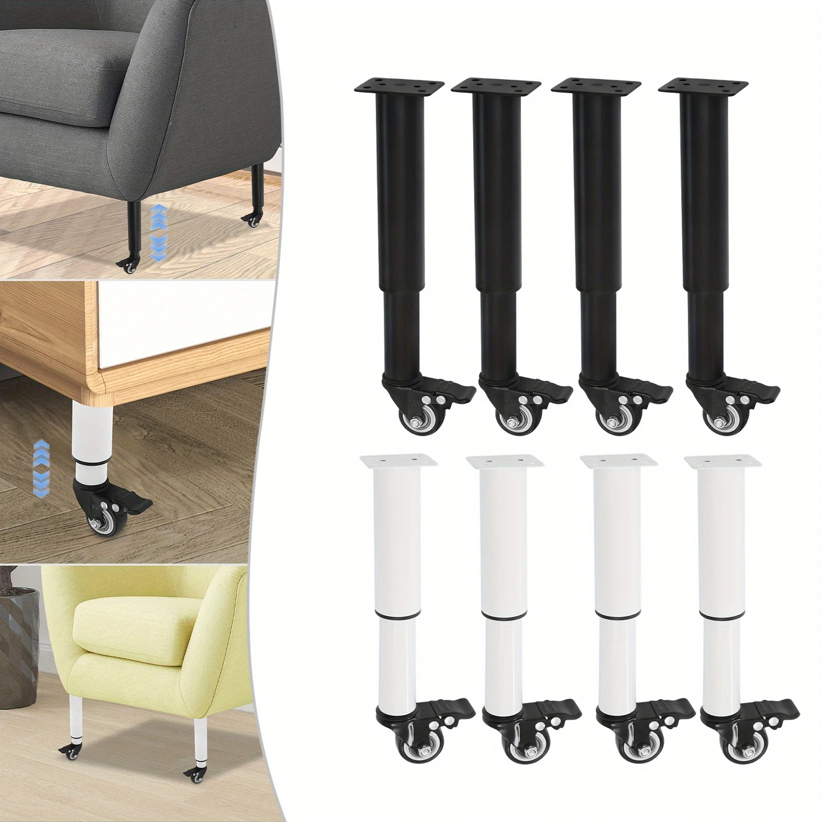 furniture-feet-with-swivel-castors-furniture-legs-with-brake-wheels-pack-of-4-furniture-feet-4-packaged-movable