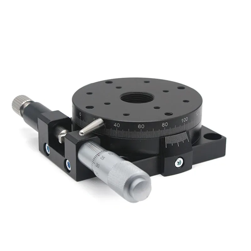 For Precision Displacement Platform Laboratory Manual Rotating Table Optical Experiment Precision Fine Tuning Manual Rotating