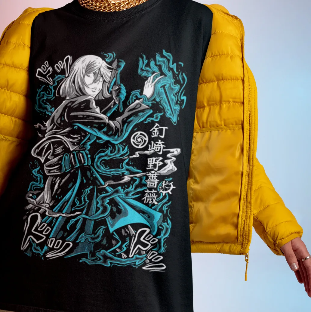 Jujutsu Kaisen Nobara Kugisaki Shirt Itadori Yuji Tshirt Mahito Anime T-Shirt