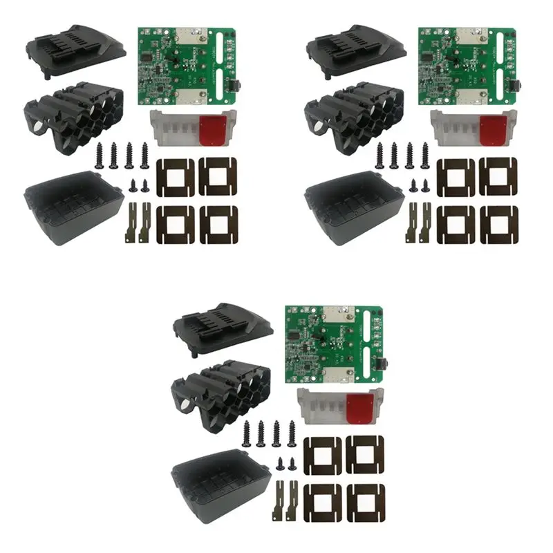 as60-charging-protection-circuit-board-pcb-board-for-metabo-18v-lithium-battery-rack-3-set