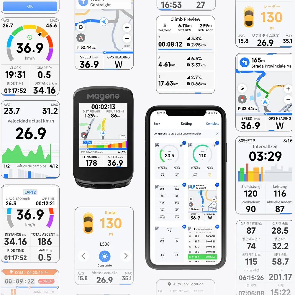 Magene C606 V2 GPS Bike Comput - огляд і ціна Cycling Commuter