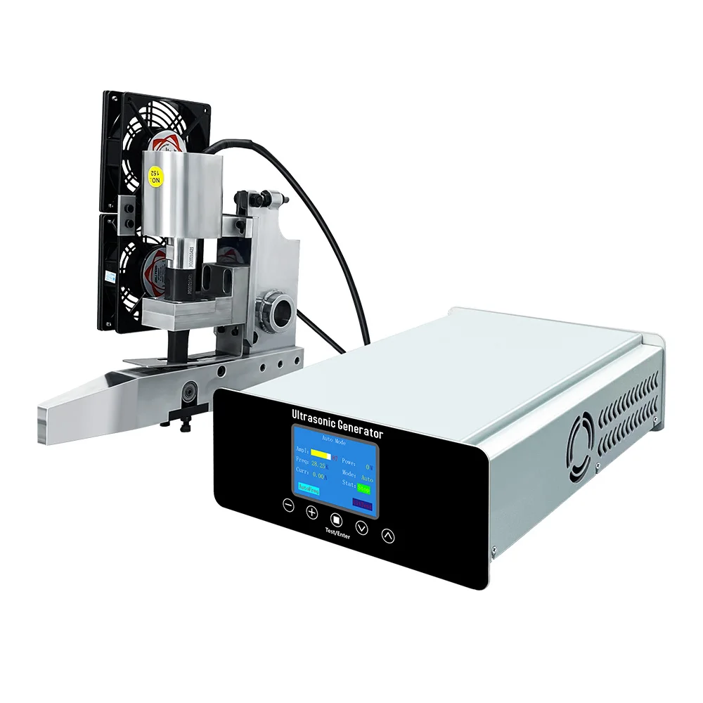 

Widely Used Ultrasonic Cutting Sealing Machine Ultrasonic Circular Loom Cutter