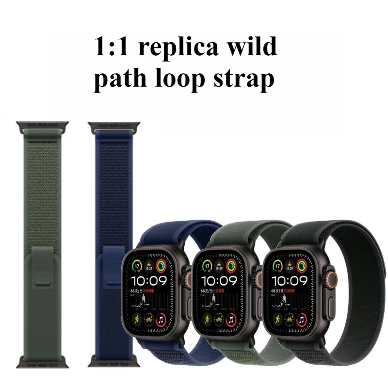 الفرقة الجديدة لساعة Apple WatchS10 مع نظام ألوان جديد تمامًا، وساعة The Wild Diameter Ultras9، وحلقة Iwatch78 Loop Sport