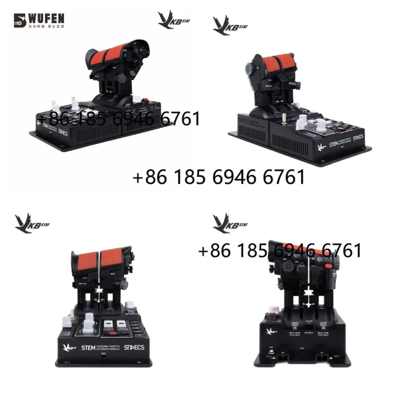 VKB STECS Standard throttle system, simulated flight rocker DCS peripheral throttle valve