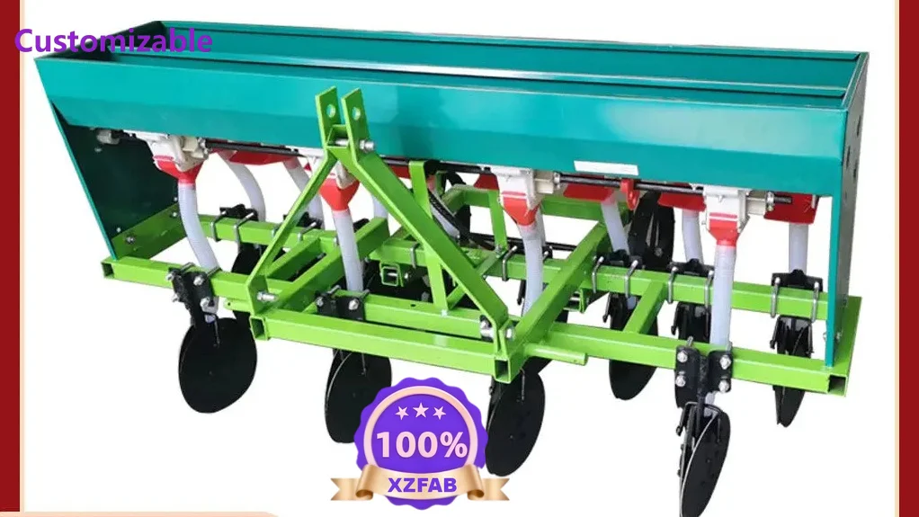 Factory Direct 2026 Walking tractor Wheat seeder Single sowing Double sowing Fertilization Sowing all-in-one machine Small