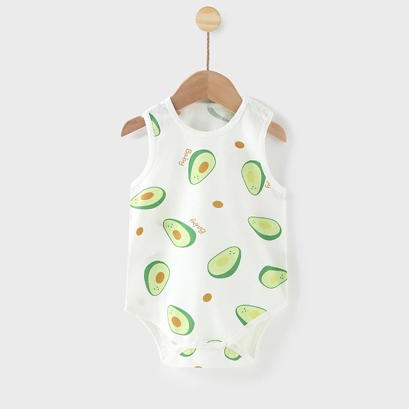 Newborn Unisex Baby clothing Cute Fruits Prints Kids Clothes Super Soft Summer Infant Rompers outfits jumpsuits For Bebe 0-1 yrs