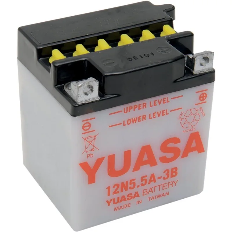 

Yuasa YUAM2219A 51913 Battery, black and white