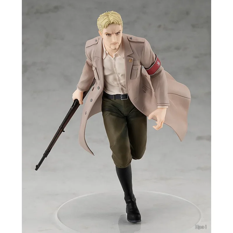 Good Smile Original POP UP PARADE Attack on Titan Reiner Braun Eren Jaeger Anime Action Figure Toys For Boys Girls Kids Gifts