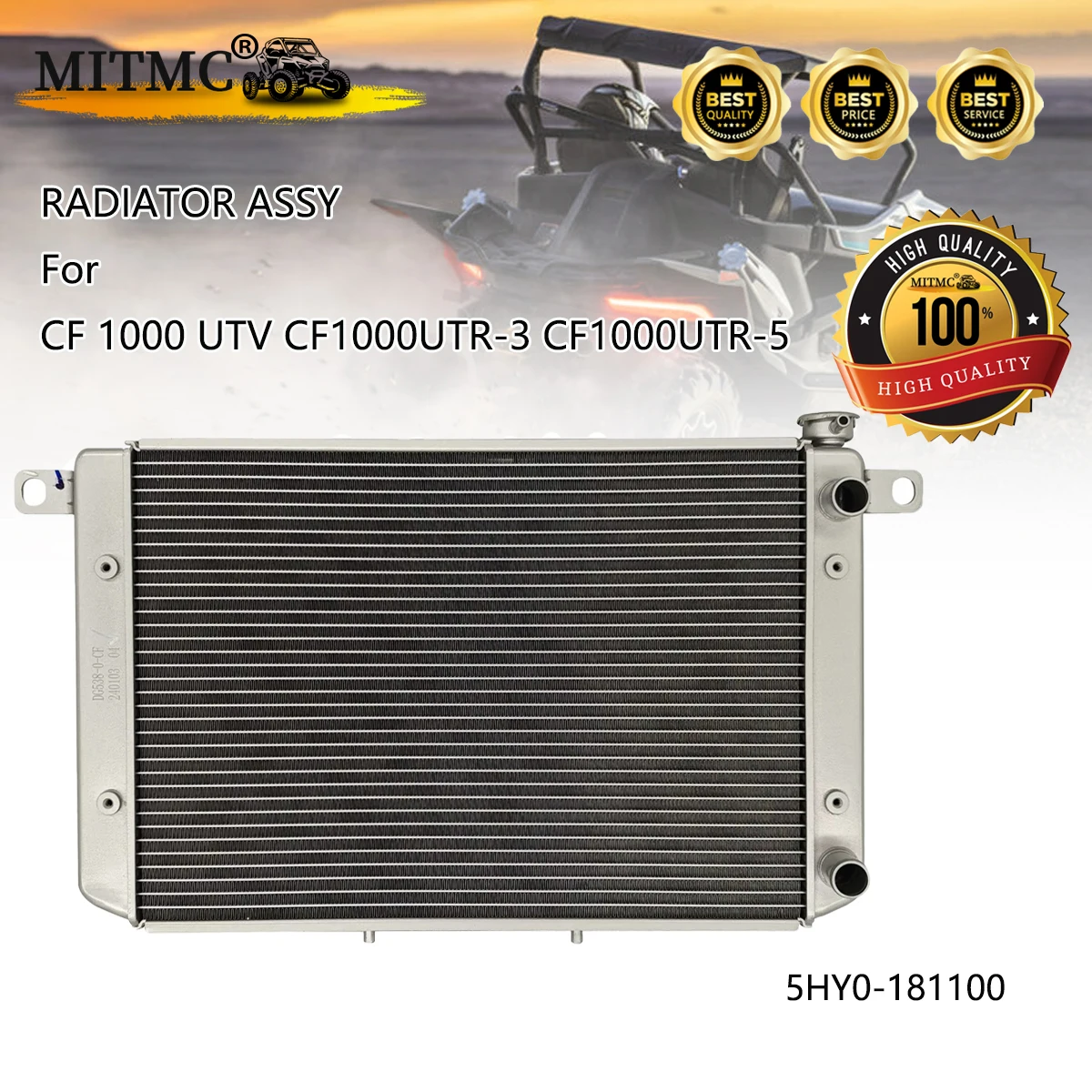 RADIATOR ASSY For CF 1000 UTV CF1000UTR-3 CF1000UTR-5 COOLING SYSTEM 5HY0-181100