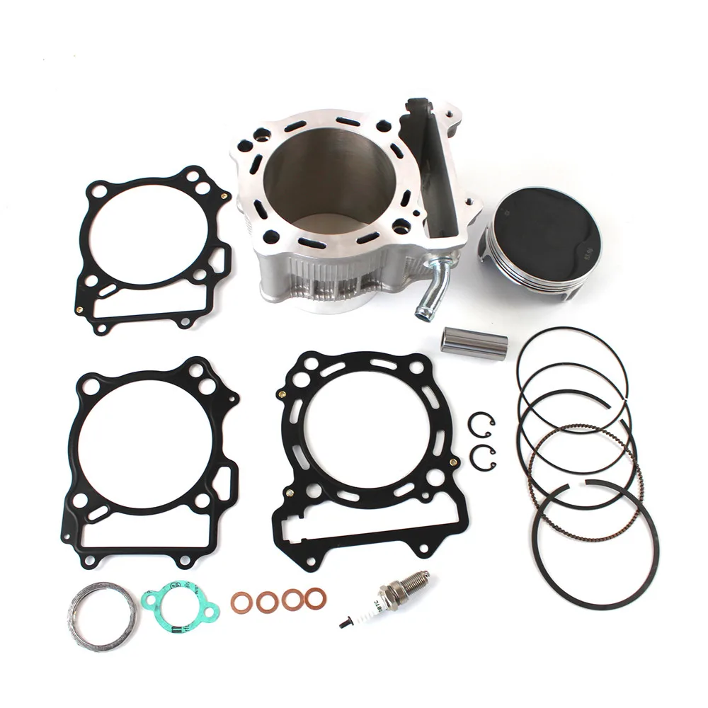 11191-13E00, 1241-29F00, 1215124F10 Cylinder Piston Gasket Top End Rebuild Kit for Suzuki LTZ400 DR-Z400 Kawasaki KFX400 2000-15