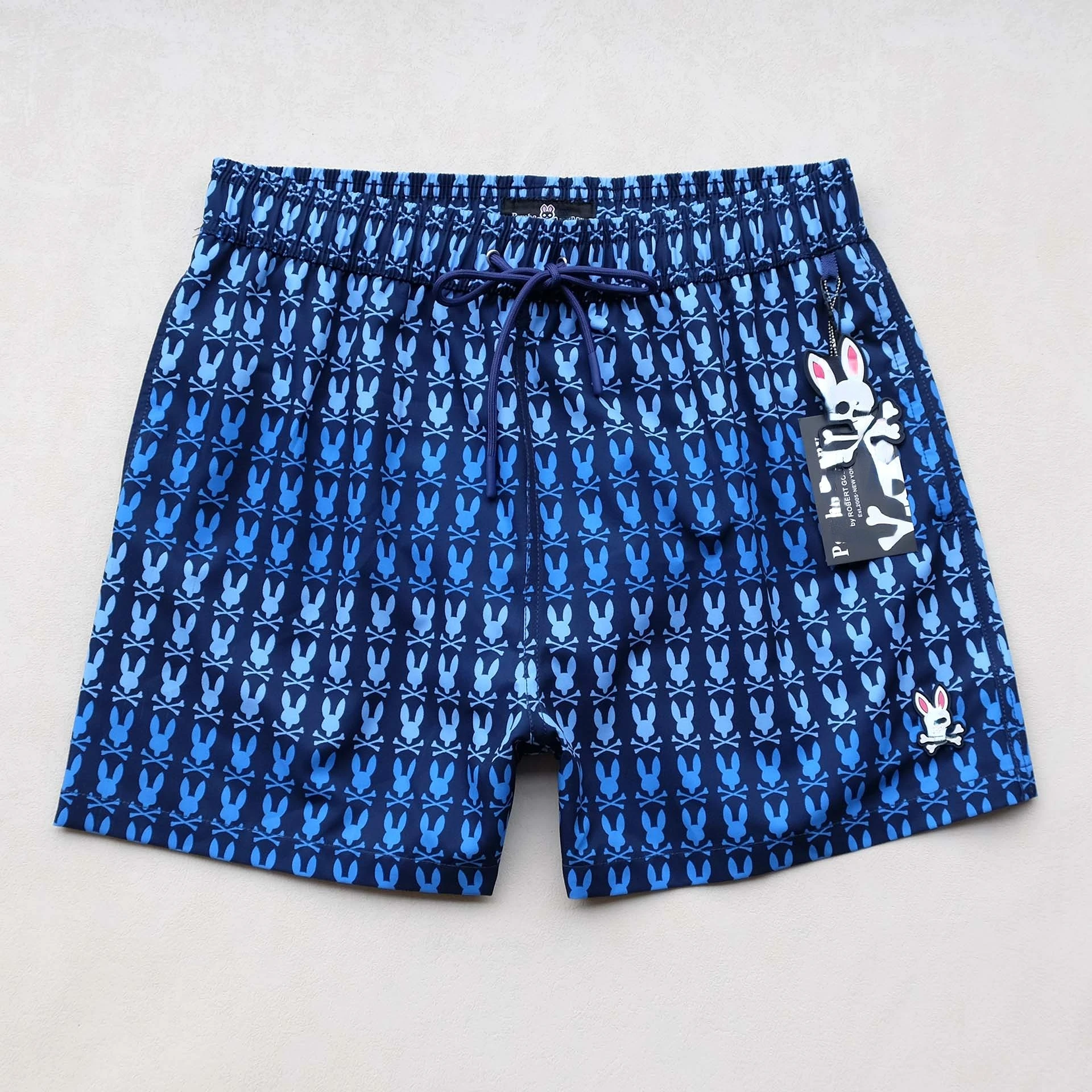 Fashionable And Sexy Brand Bunny Shorts Men Swimwear Waterproof Quick Drying Bermuda Mens Bathing Shorts Sexy Boardshorts