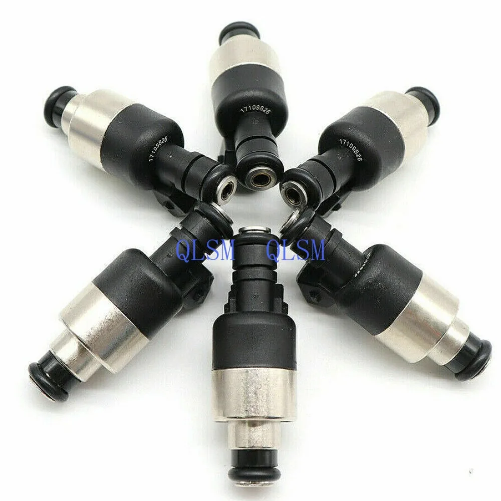 6-Piece Fuel Injector 17109826 17120601 17113175 for Chevrolet Buick Pontiac Oldsmobile 3.8L