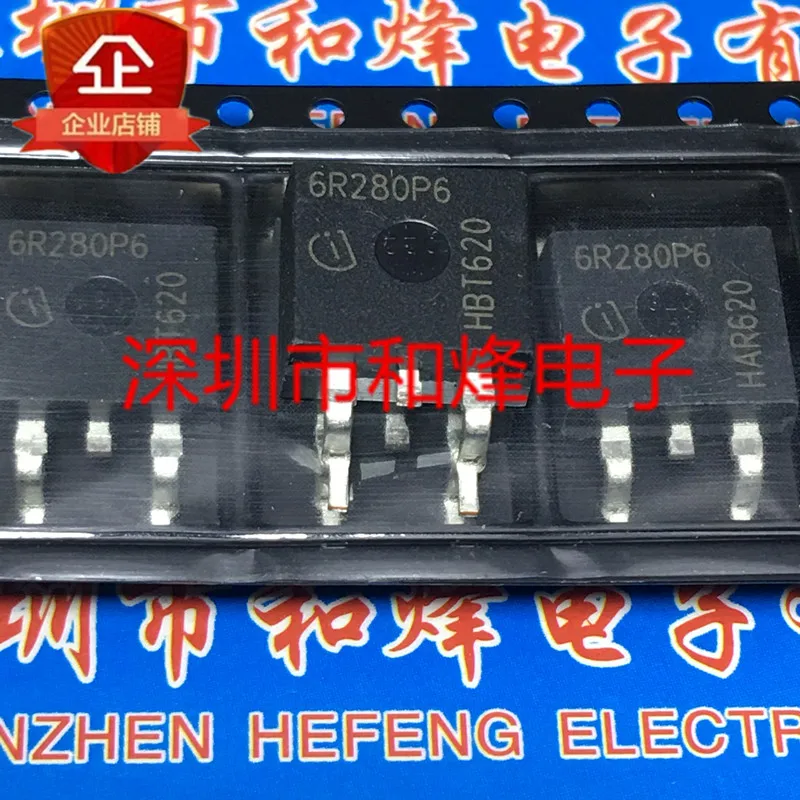 Free shipping  6R280P6 IPB60R280P6 TO-263 650V 39A      10PCS