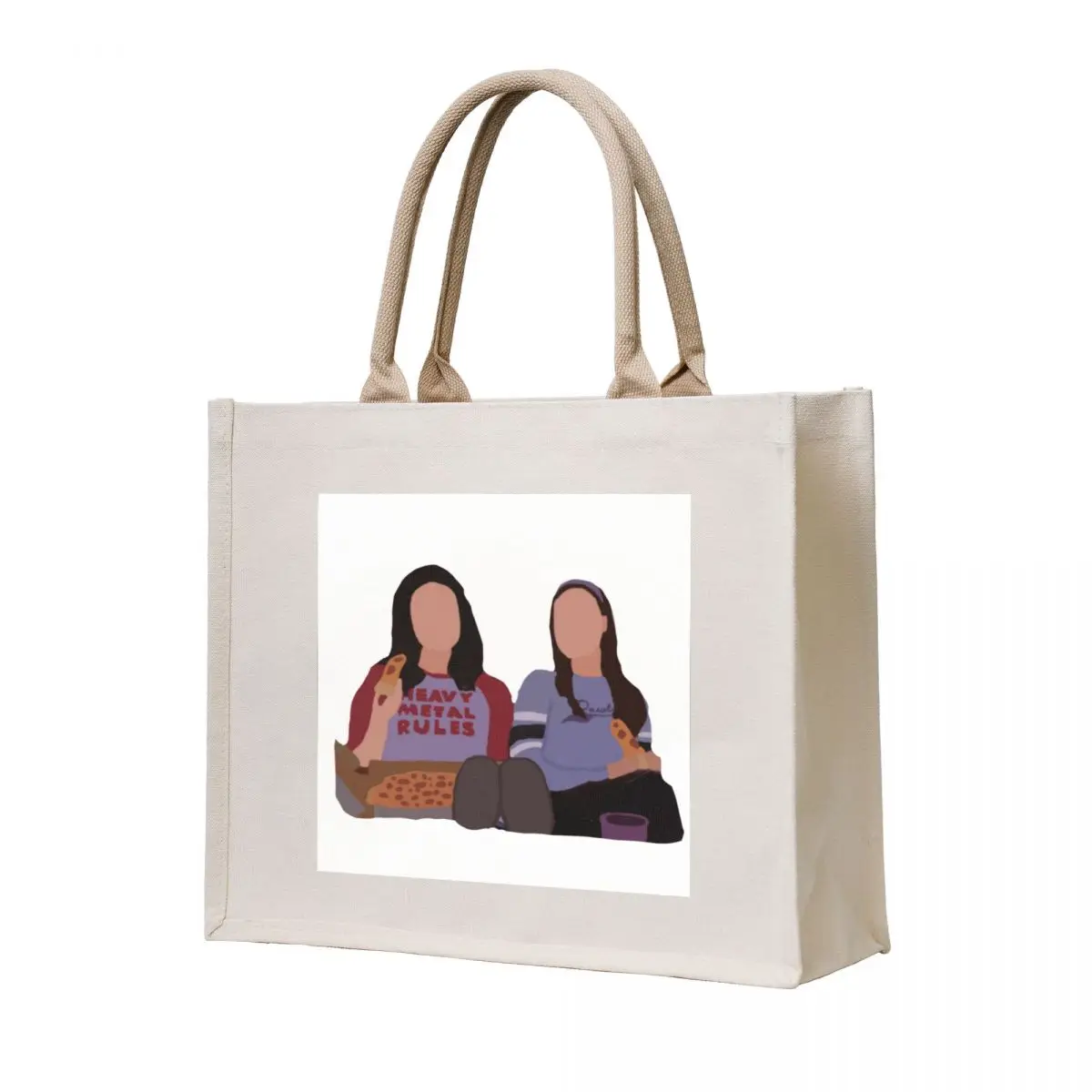 

Lorelai and Rory Tote Bag custom tote bag Cloth bags Canvas bag tote university