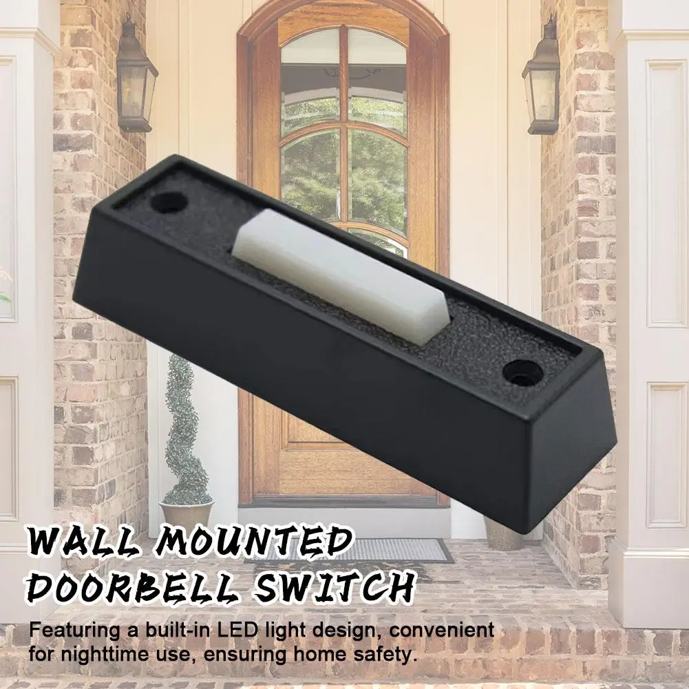 Doorbell Switch Foreign Trade Products Retro Plastic Doorbell Wall Mounted European Accessories P0A0