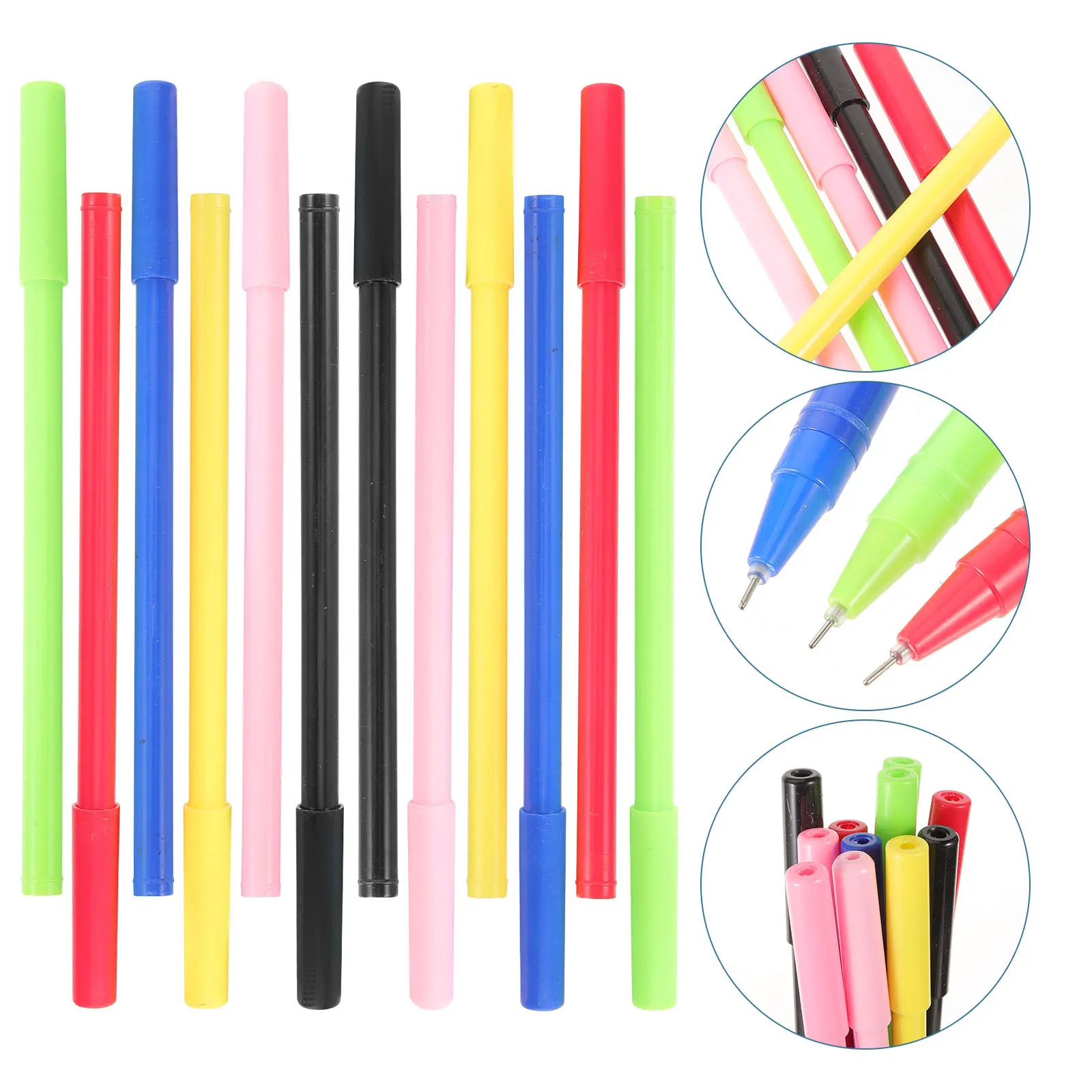

12 шт., креативные гелевые ручки, легкие, компактные, удобные для письма, школьные, офисные, домашние, студенческие ручки для подписи, портативные
