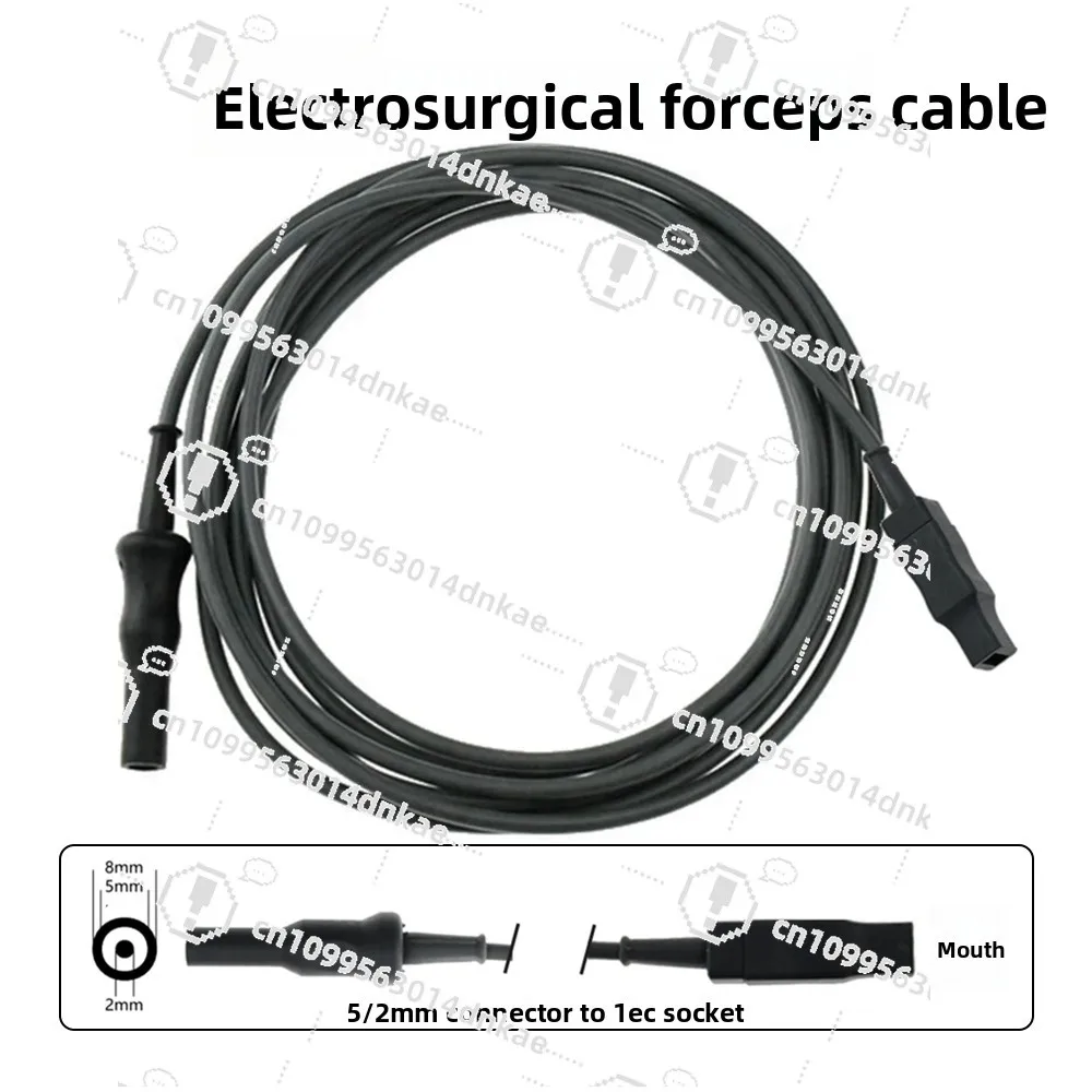 

Совместимость с интерфейсом TAB, европейский стандарт электрокоагуляционных пинцетов, биполярный соединительный провод, многоразовое высокоточное подключение.