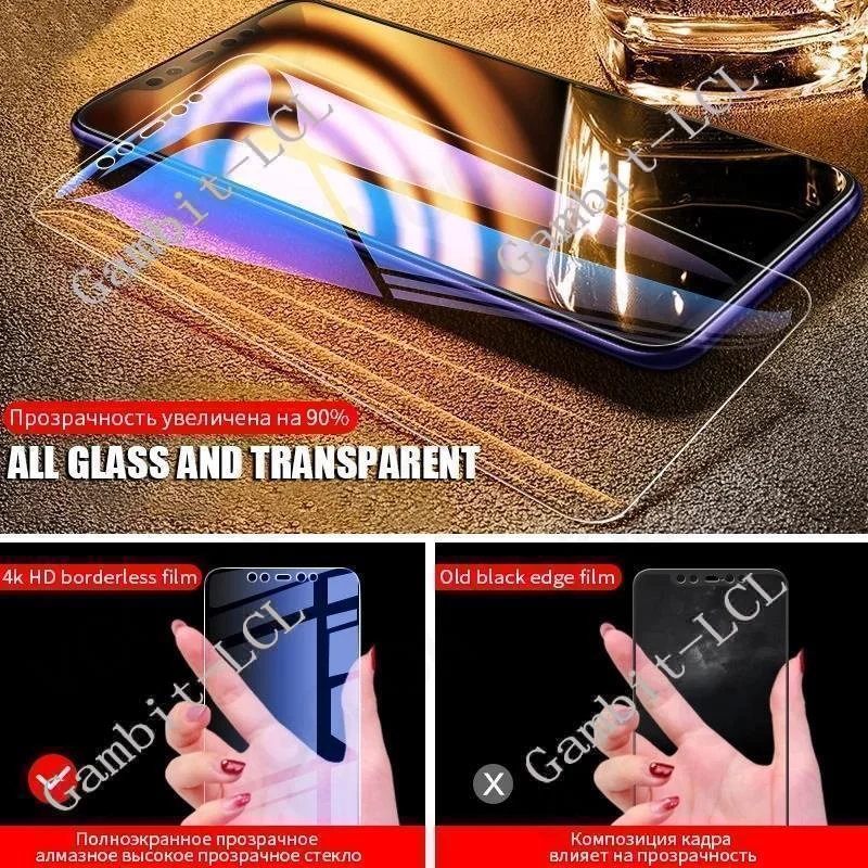 3PCS Tempered Glass For Blackview A50 A55 Pro A95 Oscal C60 A100 A70 A80s A90 C20 A80 Plus A60 BV8800 Screen Protector Film