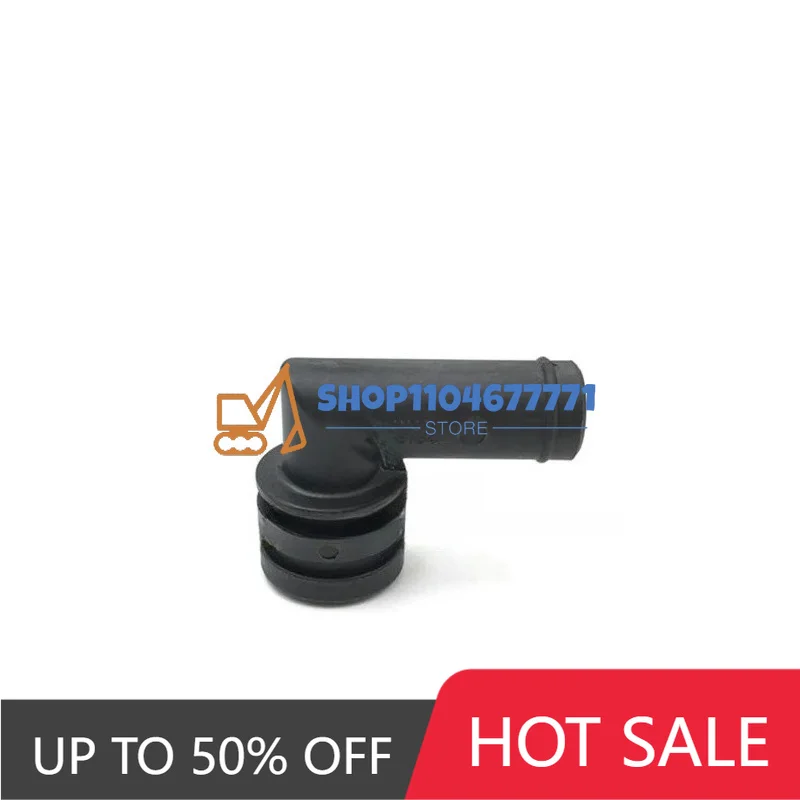 PC200 210 220 240-8 Exhaust Pipe 6D107 Crankshaft Ventilation Pipe Elbow Excavator Parts