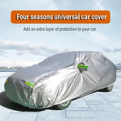 1pcs Car Cover Outdoor Protection Full  Cover Anti-deciduous bird droppings Sunshade Dustproof Protection Cover auto parts