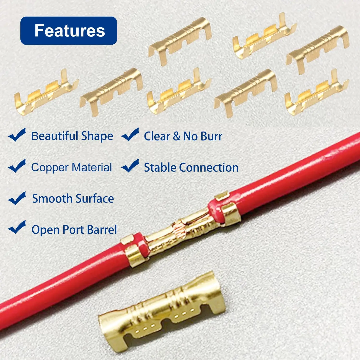 SN-58B Draht Ratsche Crimpen Werkzeug Kit 0,25-1,5 mm2 AWG24-16 300 stücke DJ 453 U-förmigen Terminal Set Verdrahtung reparatur Werkzeug Zangen – Detail 7