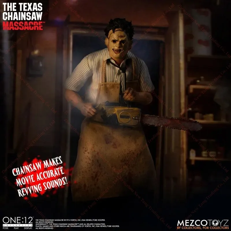 

Original In Stock MEZCO ONE 12 Collective Texas Chainsaw Massacre Leatherface Deluxe Edition Action Collection Figures Model