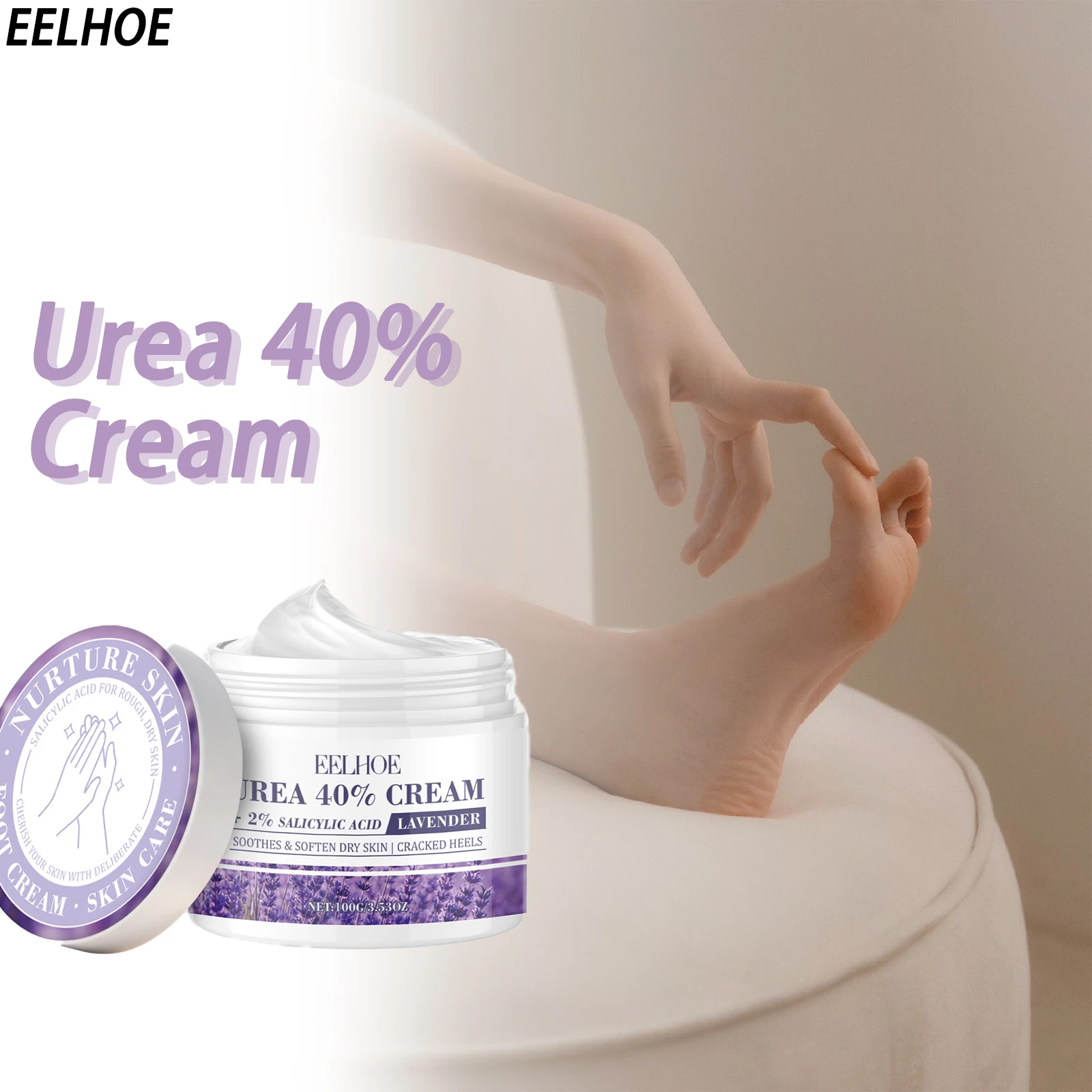 

Urea Moisturizing Hand-Foot Cream Deeply Nourishing Skin Relieving Dryness Maintains Long-Lasting Skin Vitamin E Hand-Foot Cream