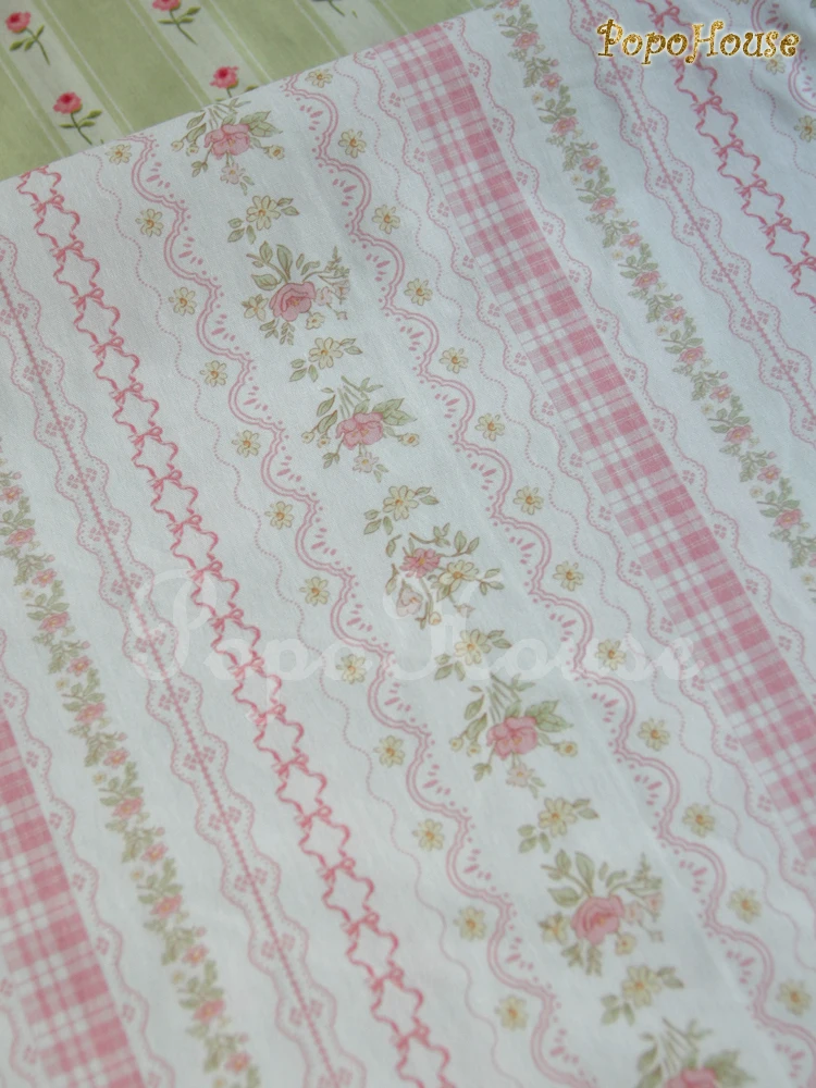 160x50 سنتيمتر الريفية في وقت مبكر الشتلات زهرة جدار صغير الأزهار البوبلين نسيج القطن الأطفال بلوزة فستان الملابس النسيج