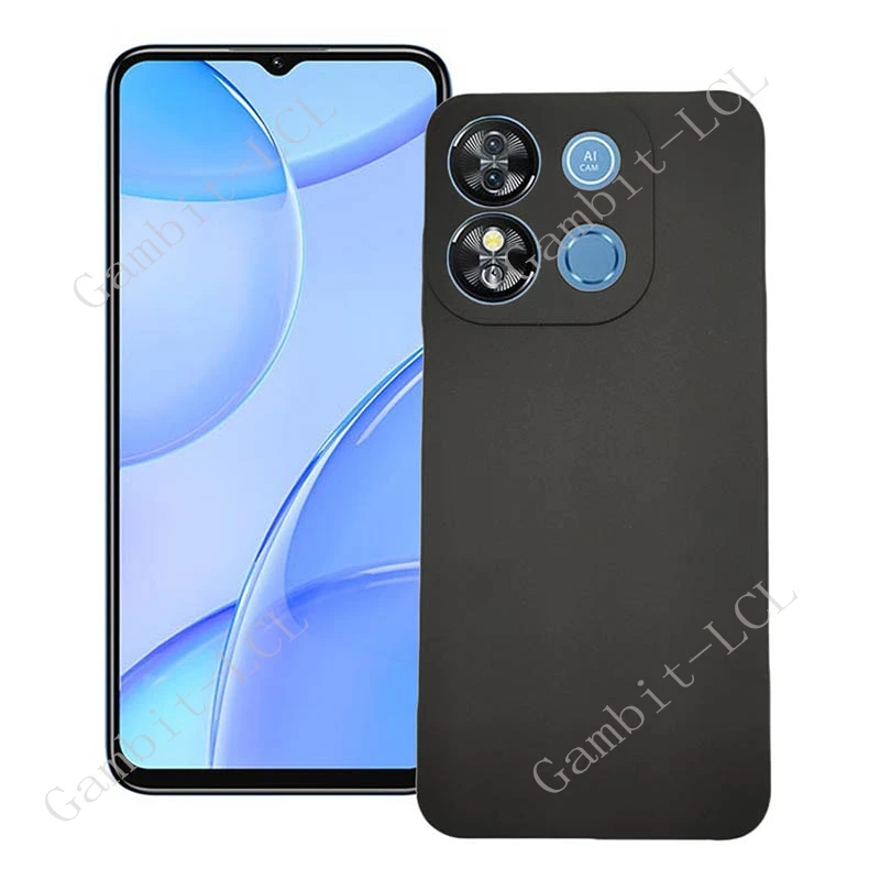 Etui zapobiegające upadkom dla Oukitel C57S C57 Pro C57Pro OukitelC57S 2024 miękka TPU oryginalna, odporna na wstrząsy tylna pokrywa na BLU J12 — zdjęcie 4