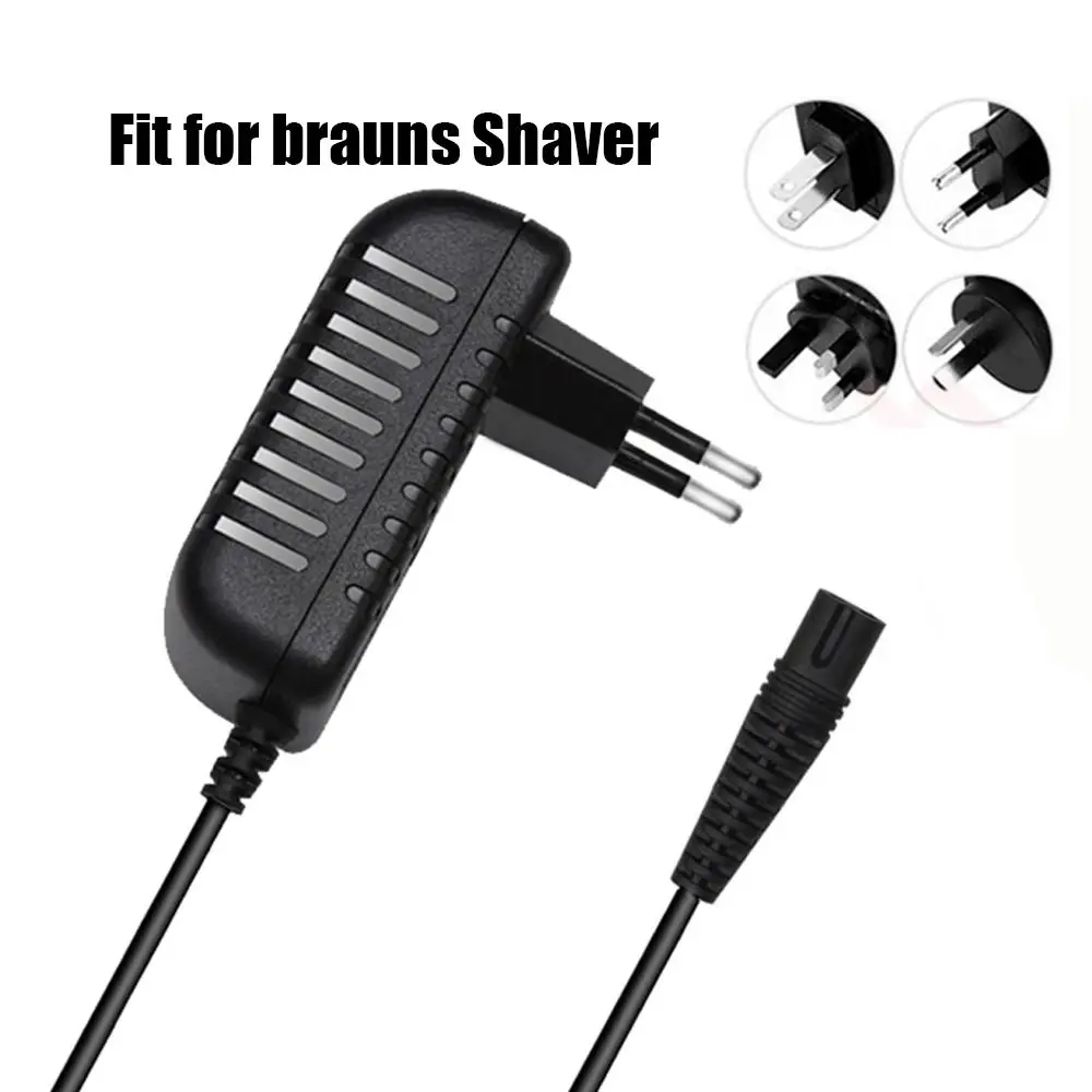 Shaver Charger 12V Power Cord Fit for brauns Shaver Series 7 9 3 5 1 Electric Razor Trimmer Adapter for 5415