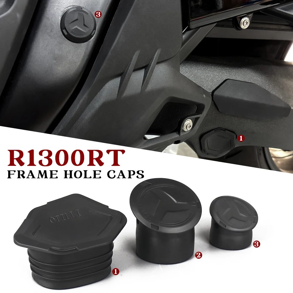 

New Motorcycle Frame End Caps for BMW R1300RT R 1300 RT 1300RT 2025 2026 Accessories Frame Hole Cover Caps Plug Decorative