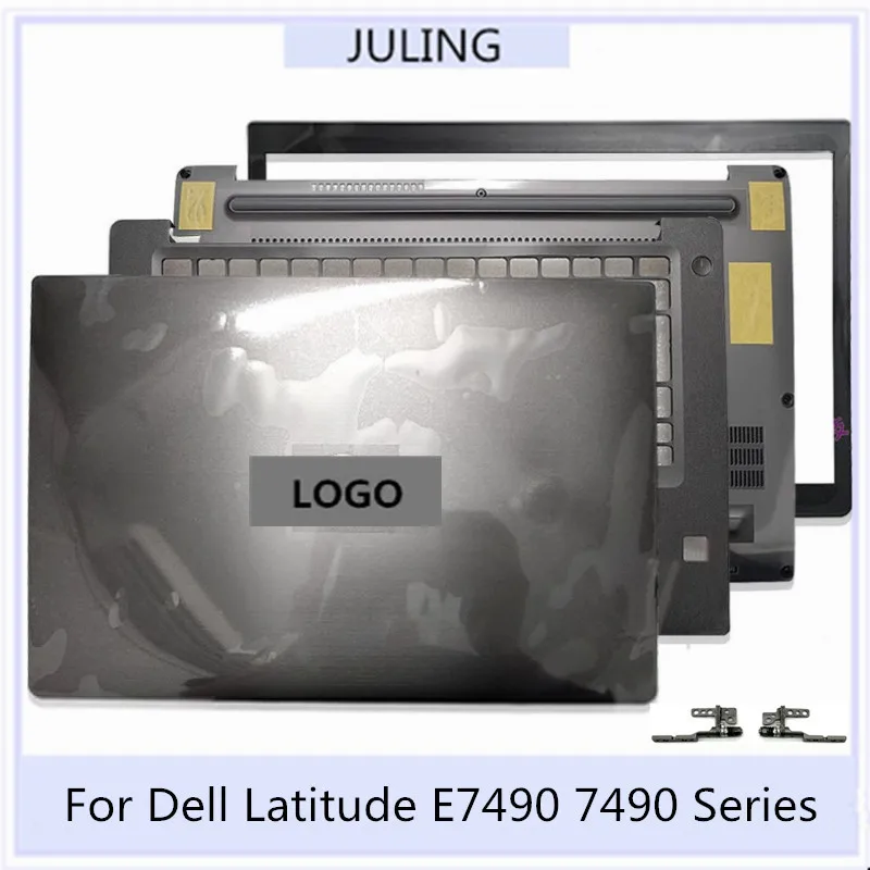 For Dell Latitude E7490 7490 Series Laptop Top Case LCD Back Cover/Front Bezel/Palmrest/Bottom Case/Hinges 082H7P