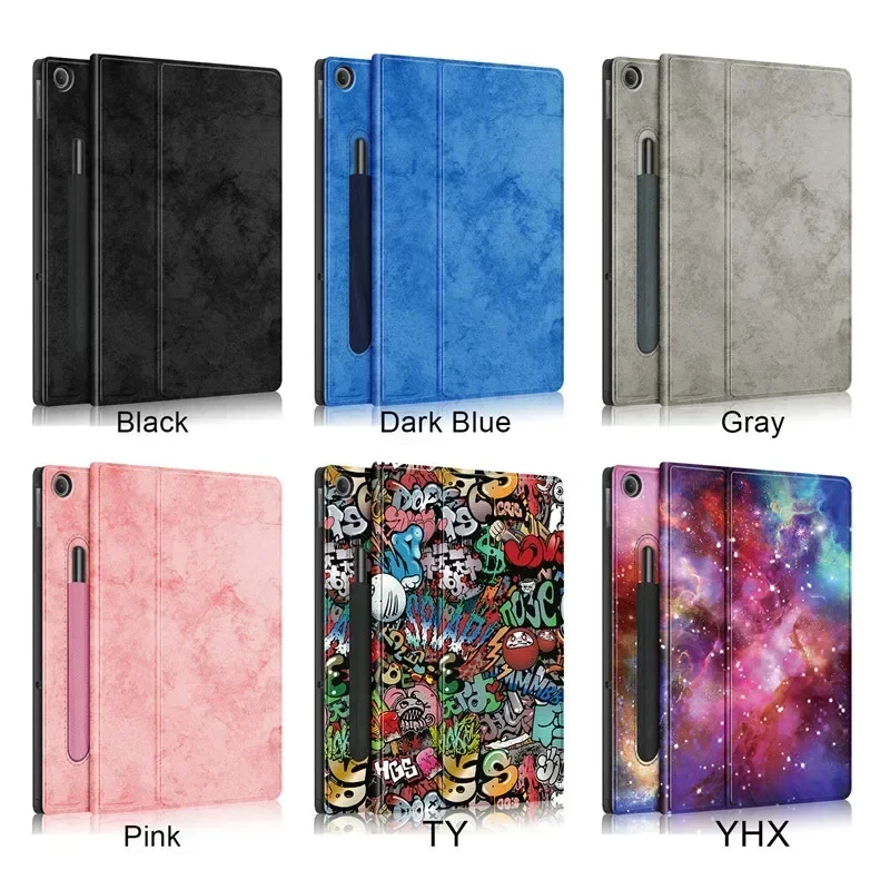 360 Rotating Stand Tablet Case For Xiaoxin Pad 2022 10.6 inch Smart Cover For Lenovo Tab M10 Plus 3rd Gen Case TB125FU TB128FU