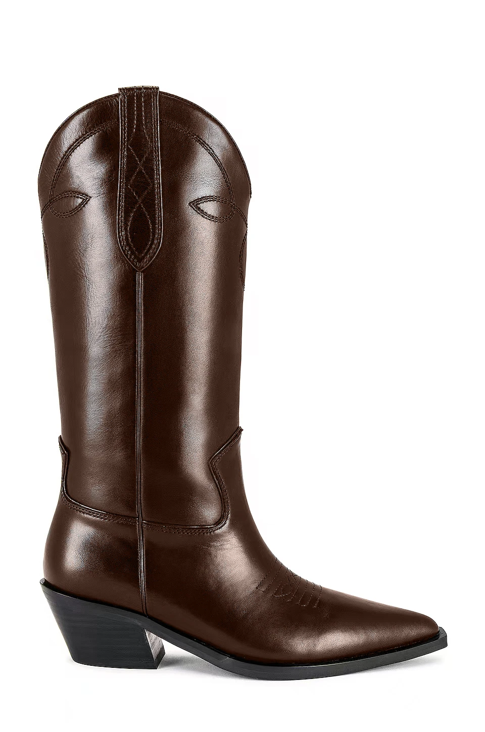 Krazing Pot 2025 Women's Western Boots Embroidered Brown 4