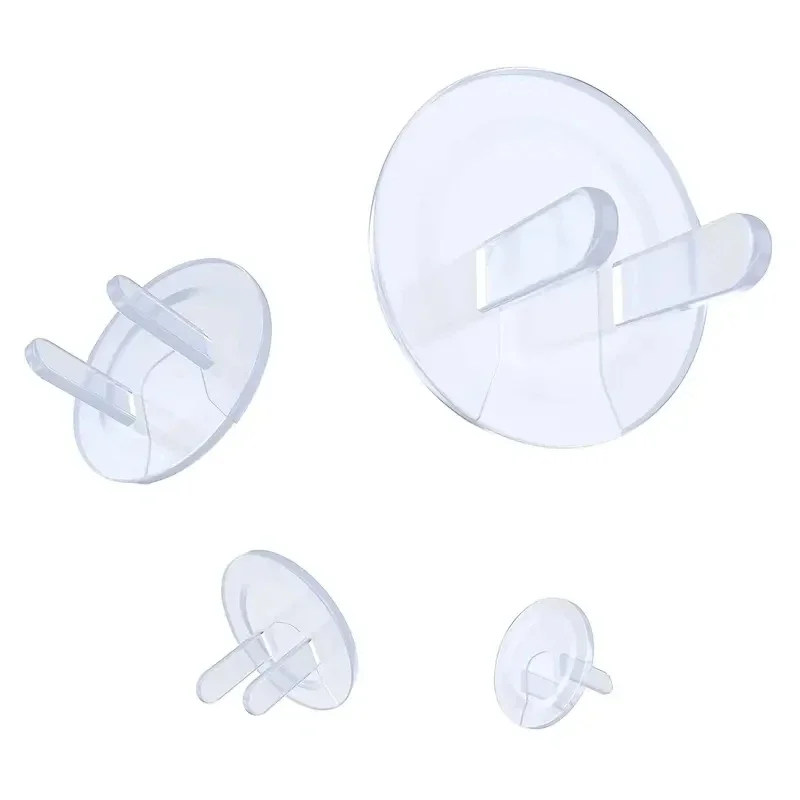 1-20pcs Clear Safety Outlet Covers for US Plug Electrical Security Protection Anti Electric Shock Plugs Protector Cover Guard