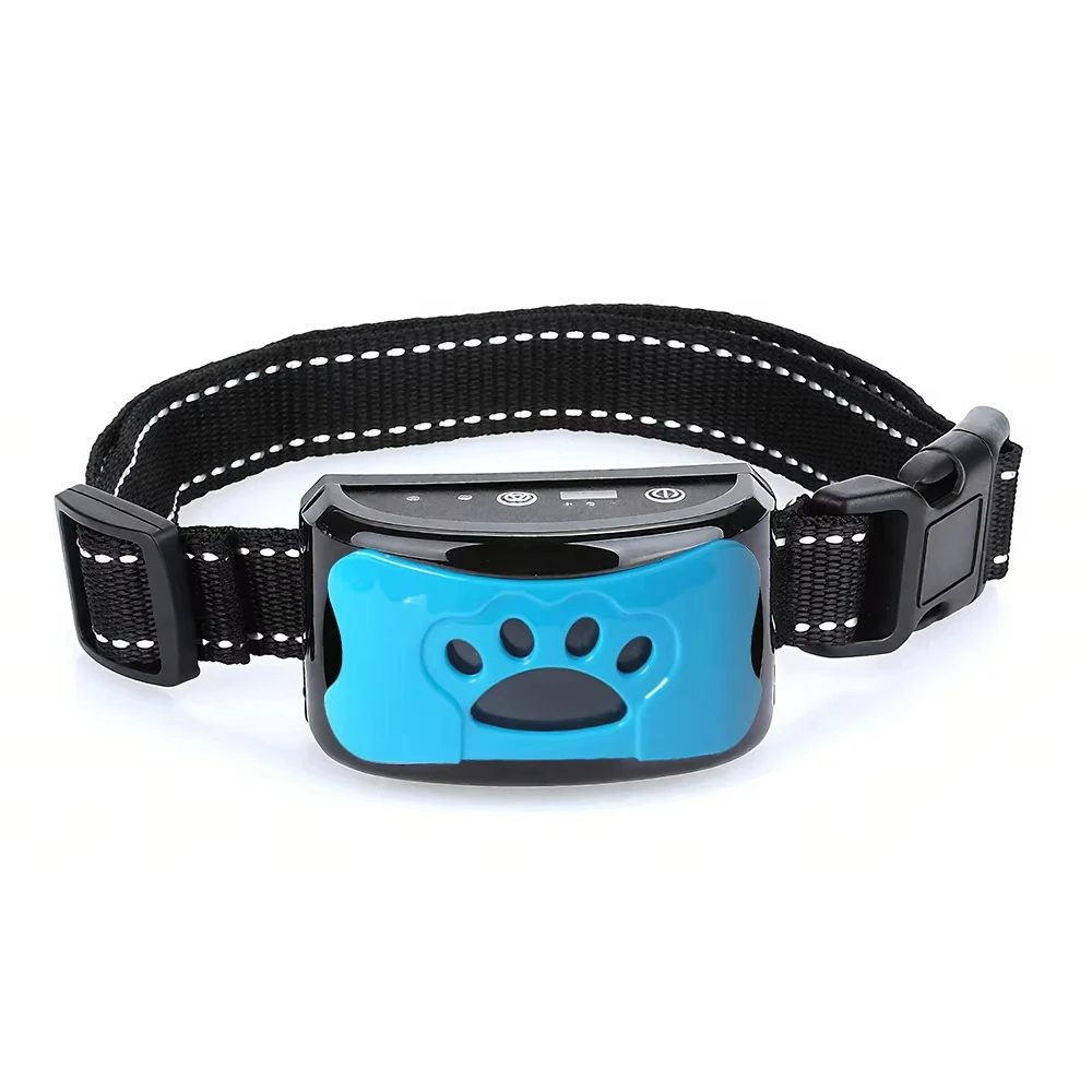 Intelligent Anti Bark Collar for Dogs, Auto Ultrasonic & Vibration 3-Mode Training, USB Rechargeable Bark Control Device image 6