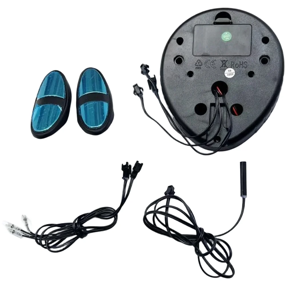 Stationary Bike LCD Display for Calorie Tracking Heart Rate Measurement Speed Distance and Step Count During Workouts