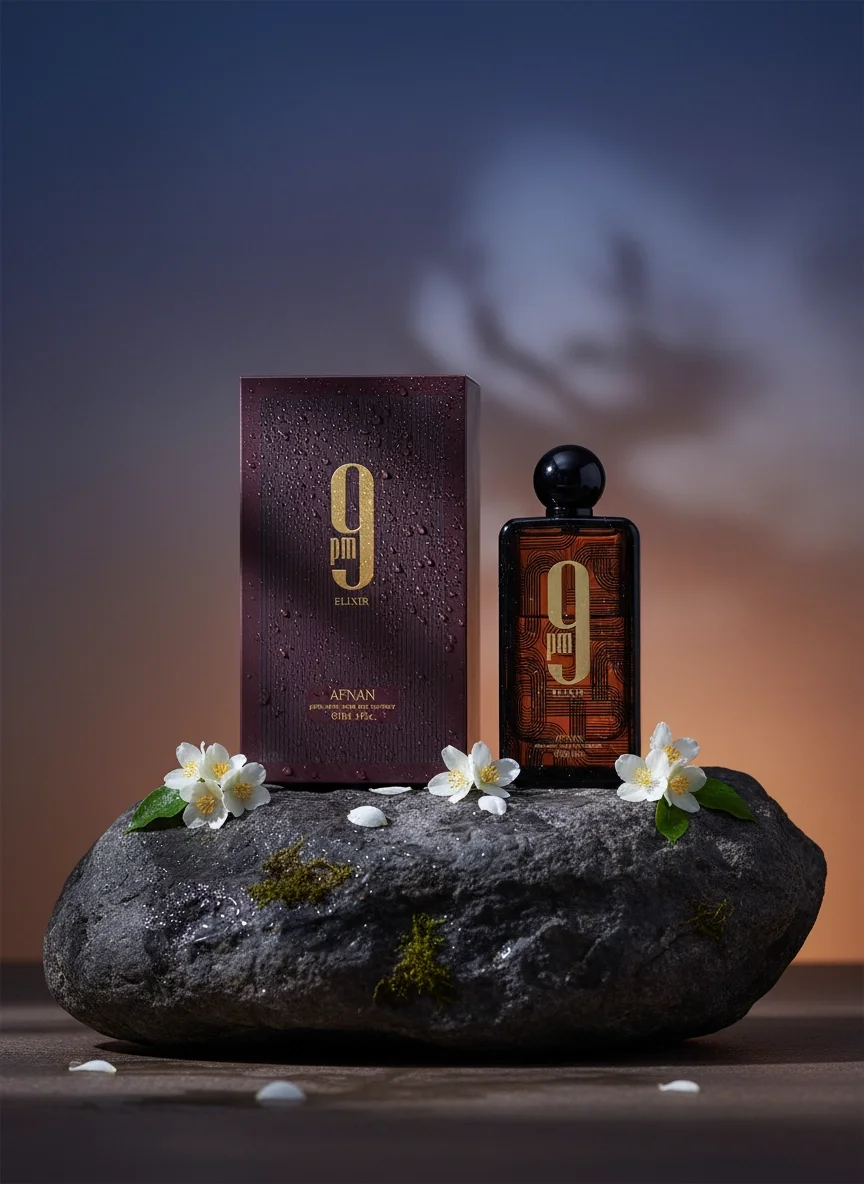 9 PM Elixir Unisex Extrait de Parfum عطر مركز يدوم طويلاً 3.4 Fl. أوز